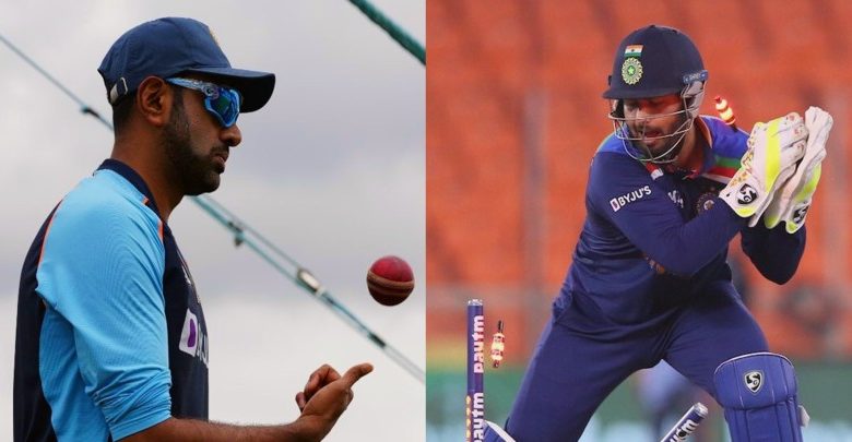 ashwin vs rishub