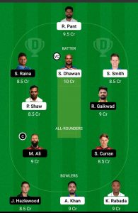 rcb vs csk demo team preview