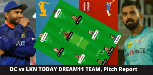 DC vs LKN Dream11 team