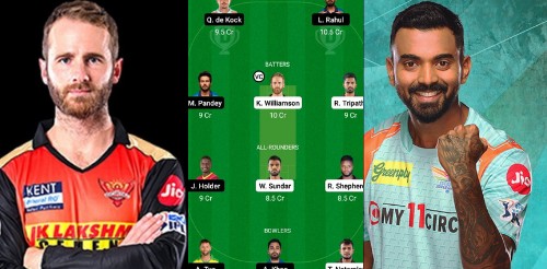 Lsg vs srh dream11 preview