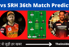 RCB vs SRH DREAM11