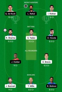 mi vs lucknow dream11