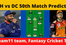 SRH VS DC D11 TEAM PREDICTION