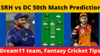 SRH VS DC D11 TEAM PREDICTION