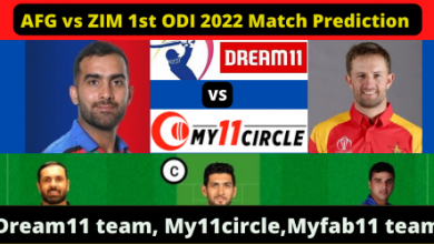 AFG VS ZIM 1ST ODI