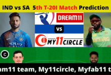 IND VS SA 5TH T20I