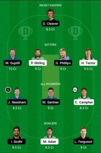 nz vs ire 2nd odi