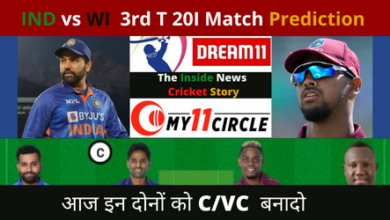 WI VS IND 3rd T20