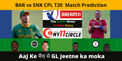 BAR vs SNK CPL T20