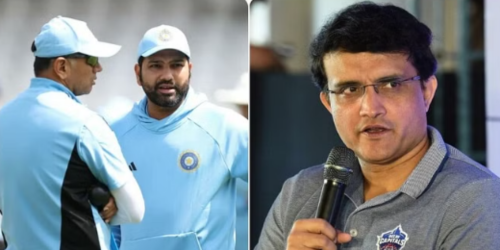 ganguly and rohit sharma