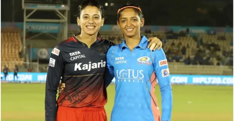 MI vs RCB captains together for WPL 2024 Eliminator