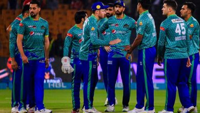 Multan Sultans team celebrating after taking a wicket in PSL 2024