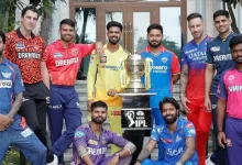 IPL 2024 Captains with Trophy