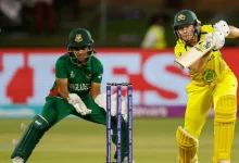 Australia Women celebrate their win over Bangladesh Women in a T20 match