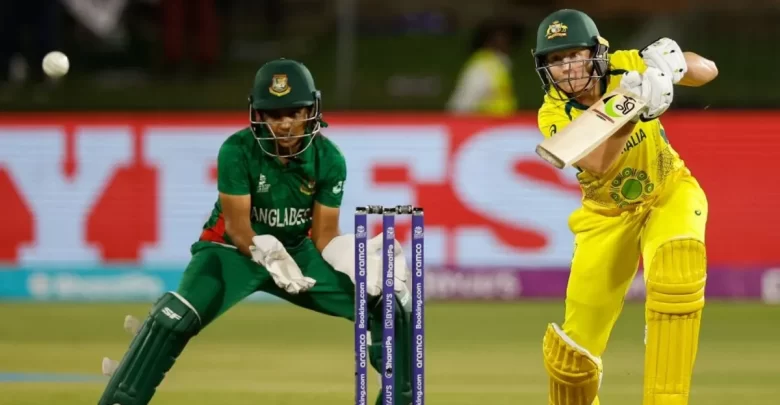 Australia Women celebrate their win over Bangladesh Women in a T20 match