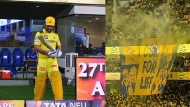 Dhoni's entry at crease for CSK vs LSG in IPL 2024