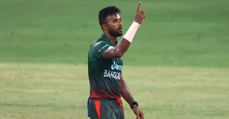 Ebadot Hossain ruled out of T20 World Cup