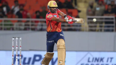 Shashank Singh batting in IPL 2024 match