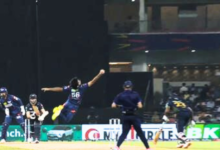 Bishnoi's spectacular catch dismisses Williamson.