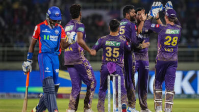 KKR player celebrating wicket in IPL 2024