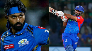 Rishabh Pant and Hardik Pandya, captains of Delhi Capitals and Mumbai Indians respectively