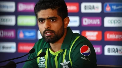 Babar Azam criticizing Pakistan batsmen after the match.