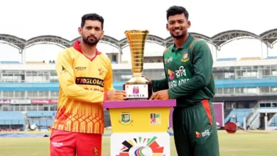 The third T20I match between Zimbabwe and Bangladesh at Zahur Ahmed Chowdhury Stadium in Chattogram