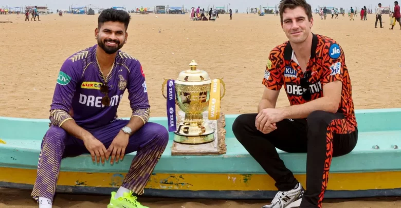 SRH vs KKR IPL final match poster