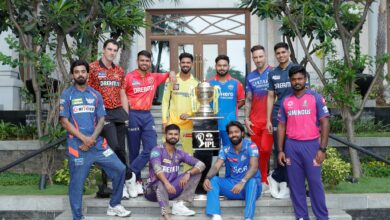 IPL 2024 trophy with all team captains , Week 9 update