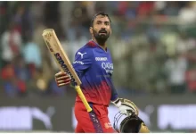 Dinesh Karthik announcing retirement from international cricket