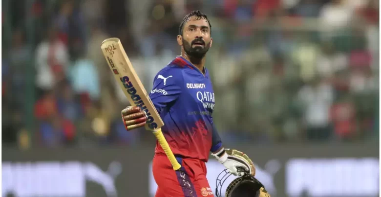 Dinesh Karthik announcing retirement from international cricket