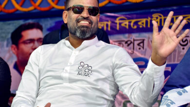 Yusuf Pathan defeating old politician Adhir Ranjan Chowdhary