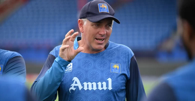 Chris Silverwood, the head coach of Sri Lanka, has stepped down from his role