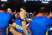 Nepal Fans' Clash Caught on Camera