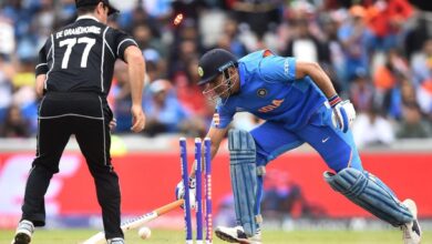 MS Dhoni's runout against New Zealand shattered India's hopes of winning the World Cup