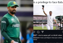 Babar Azam regrets his tweet about James Anderson's retirement.