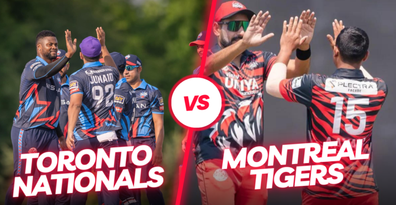 Global T20 Canada 2024 Final between Montreal Tigers and Toronto Nationals