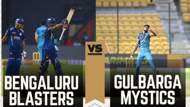 Bengaluru Blasters and Gulbarga Mystics face off in Maharaja Trophy 2024 Semi-Final.