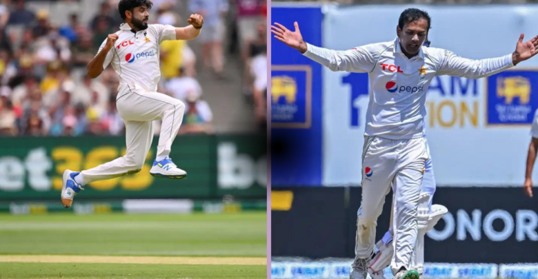 Noman Ali and Aamer Jamal rejoin Pakistan Test squad for match against England.