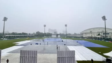 Wet outfield at Greater Noida affecting Afghanistan vs New Zealand Test match