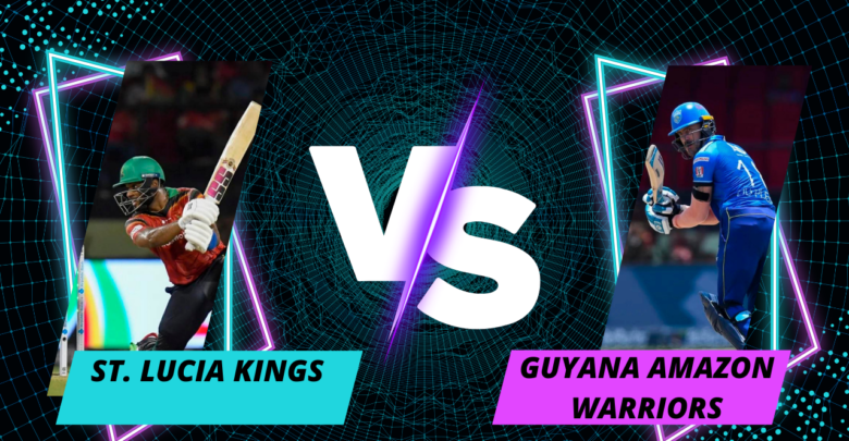 Guyana Amazon Warriors vs. St. Lucia Kings at Providence Stadium