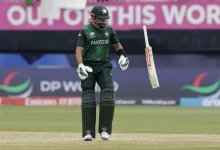 Babar Azam announces resignation as Pakistan's white-ball captain.