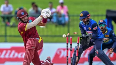 West Indies Struggle Against Sri Lanka: Key Moments from the 1st ODI Clash!