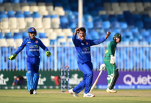 Allah Ghazanfar Celebrates Six-Wicket Haul Against Bangladesh