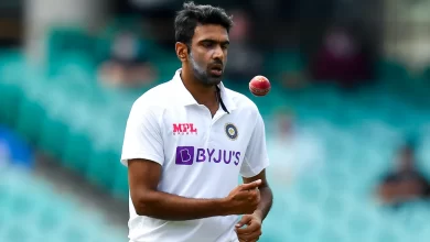 Ravichandran Ashwin announcing his retirement from international cricket.