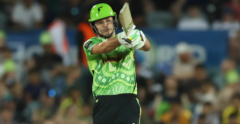 Sam Konstas in action during his explosive Big Bash League half-century