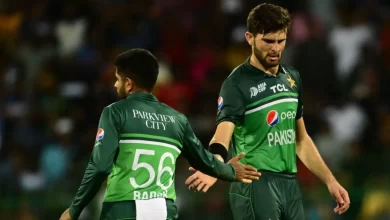 Pakistan cricket stars Babar Azam and Shaheen Afridi preparing for the ICC Champions Trophy 2025, hosted in Pakistan and Dubai.