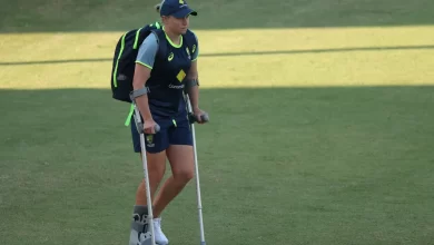 Alyssa Healy sidelined due to foot injury during Women’s Ashes 2025.