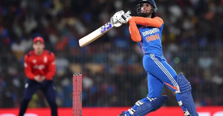 Tilak Varma Celebrates His Match-Winning Fifty Against England