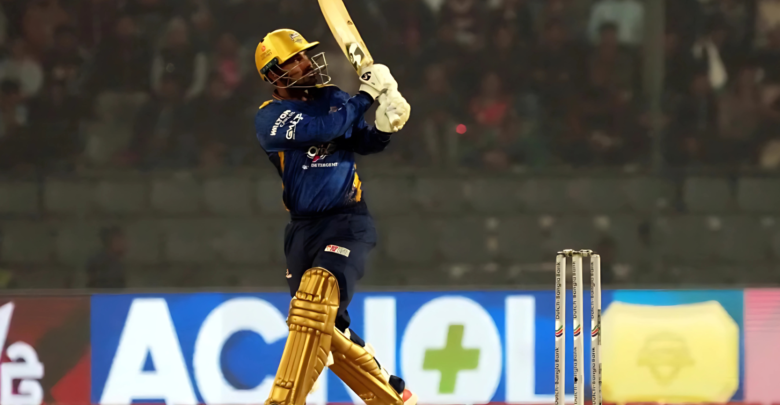 Litton Das scores a stunning century in BPL 2025.